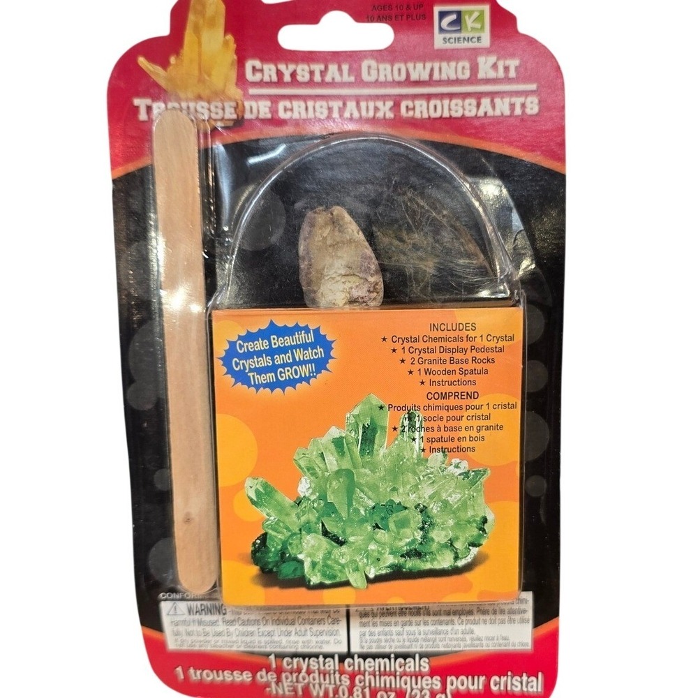 Creative Kids Science‎ Crystal Growing Kit STEM for kids! Growing Crystals